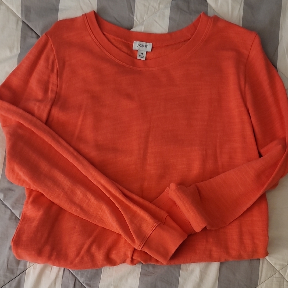 J. Crew Women's Orange Top